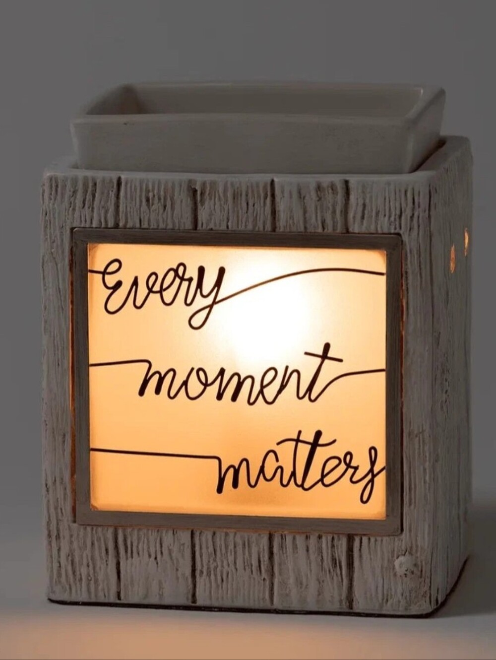 Every Moment Matters Wax Warmer • Retired BNIB